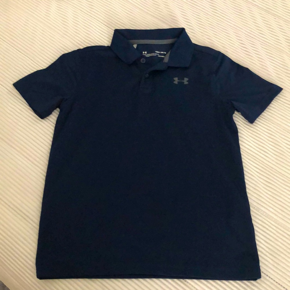 Youth Medium boys Under Armour polo shirt